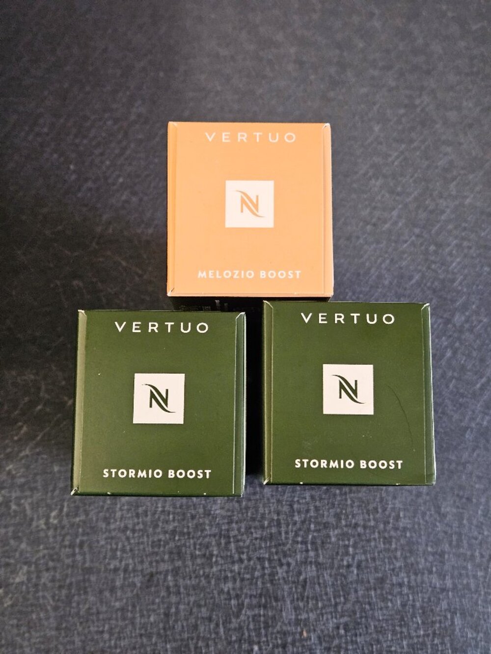 VERTUO Boost Mix - Melozio (1) and Stormio (2) - 3 Boxes NEW
